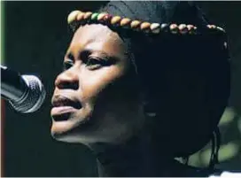  ??  ?? SOCIAL ACTIVIST: Poet Siphosethu Phikelela is an inspiratio­n to young women.