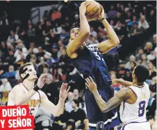  ?? AP / Andy Clayton ?? DUEÑO
Y SEÑOR
El dominicano Karl Anthony Towns sobresalió con 32 puntos y 12 rebotes en la victoria de Minnesota.