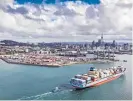  ??  ?? Ports of Auckland has expressed interest in moving into the South Island, like its rival Port of Tauranga.