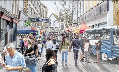  ?? Picture: City Feast ?? How the street food market in Guildhall Street could look