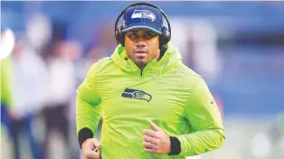  ?? GETTY IMAGES ?? Elite NFL players like Seattle’s Russell Wilson are on their empowermen­t-era high horses and want to use the negotiatio­n to add changing the business of the sport to their legacies, says Jerry Brewer.