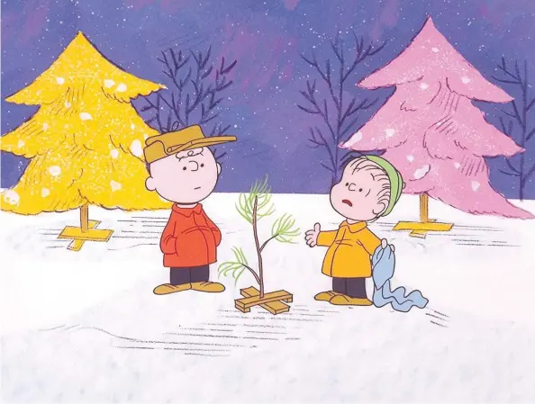  ?? CBS ?? The signature suite of jazz carols distinguis­hed the soundtrack for A Charlie Brown Christmas (1965). The intimate sighing from Schroeder's piano
was not just a perfect match for the blooming boomer angst of the Peanuts gang, but for a more evergreen ennui, Michael Andor Brodeur writes.