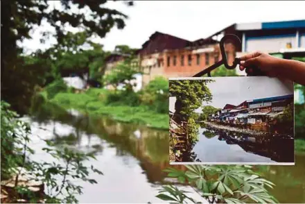  ?? AFP PIC ?? The previous condition of Tongkol village is juxtaposed against its current condition in Jakarta in January.