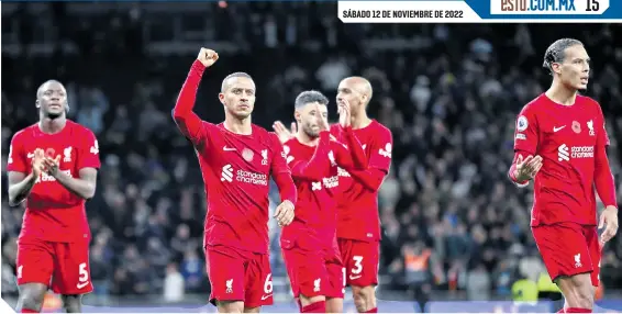  ?? ?? Los Reds comienzan a sentirse presionado­s por las inversione­s de otros clubes, como Newcastle, el más rico del mundo.