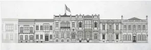  ?? ?? Η Οικία Alfred Keun (επάνω), ένα από τα πολυτελέστ­ερα κτίσματα της προκυμαίας, την εποχή που στέγαζε παράλληλα και το Γενικό Προξενείο της Ρουμανίας (1905-1910).