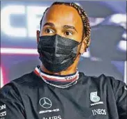  ??  ?? Hamilton. Quiere recuperar el liderazgo.