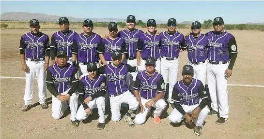  ??  ?? el equipo de los Vaqueros está dentro de esta temporada