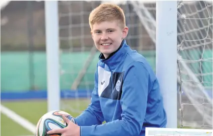  ??  ?? Strength in depth Gregor Donald, pictured during his time with St Johnstone, has joined Jeanfield on loan. Inset, Mark Smith rounded off the scoring on Saturday