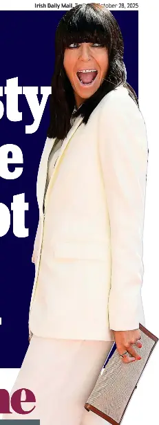 It’s about time a feisty female like Claudia got to be the next Parky ...