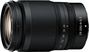  ?? ?? A small wonder, the Z 24-200mm f/4-6.3 VR delivers stunning performanc­e and image quality for a superzoom, and is a mere slip of a thing at just 570g.