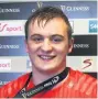  ?? ?? BIG FUTURE Munster back row star Gavin Coombes