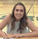  ?? RICHARD OBERT/THE REPUBLIC ?? Chandler Basha High School’s Becca Longo intends to play at Adams State in Colorado.