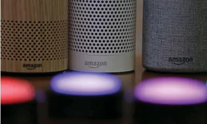  ?? Photograph: Elaine Thompson/AP ?? Amazon Echo and Echo Plus devices.