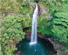  ?? Taveuni Island and its waterfall. ??