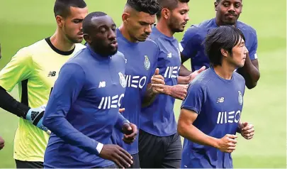  ??  ?? Marega foi suplente em Barcelos por não estar a 100%, mas recupera agora um lugar no onze