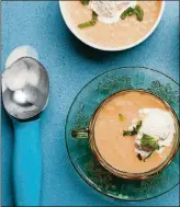  ?? GORAN KOSANOVIC FOR THE WASHINGTON POST ?? Coconut Melon Soup is exceptiona­lly quenching.