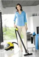  ??  ?? With Karcher Steam Vacuum Cleaner, you can effectivel­y eliminate harmful microorgan­isms and particles.