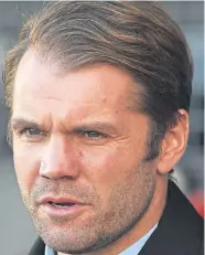  ??  ?? Robbie Neilson has helped turn around Dundee United in his five games in charge.