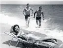  ?? COURTESY HISTORYFOR­TLAUDERDAL­E/ ?? The theme of the 1960 film“Where the Boys Are” is explained in a picture taken on Fort Lauderdale Beach, part ofan exhibit at the Galleria mall fromthe collection of History Fort Lauderdale.