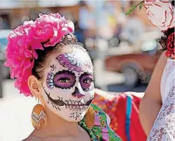 ?? [PHOTO PROVIDED] ?? The annual Day of the Dead Festival in the Plaza District will be held from 1 to 7 p.m. Sunday.