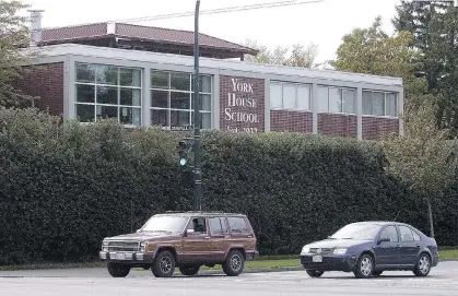  ?? WARD PERRIN ?? Vancouver’s York House private school charges day students $22,400 in annual tuition at the same time it receives provincial grant funding and, like all British Columbia private schools, is exempt from paying property taxes.