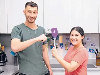  ?? TLC ?? Loren and Alexei Brovarnik are part of the “90 Day Fiance” spinoff, “Foody Call,” which recently debuted on Discovery+.