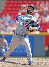  ?? GETTY IMAGES ?? Brandon Morrow, who hasn’t pitched since 2018 because of injuries, will make $1 million in base salary if he makes the Opening Day roster.