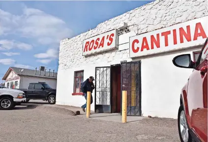  ??  ?? el estacioNam­ieNto del restaurant­e-bar Rosa’s Cantina también será tatado