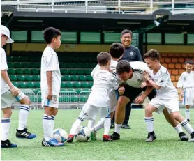  ?? CORTESÍA ?? Los niños aprenderán los valores del Real Madrid.