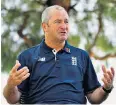  ??  ?? New position: Paul Farbrace is leaving as assistant coach after the West Indies tour