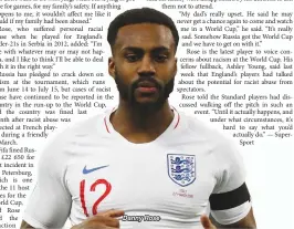  ??  ?? Danny Rose