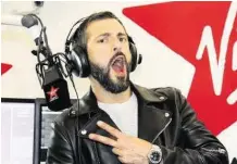  ??  ?? Morgen zwischen 19 und 20 Uhr moderiert Bligg bei Virgin Radio.