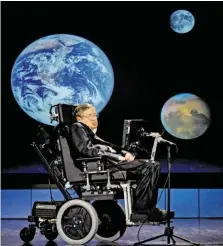  ?? BILD: SN/AP ?? Immer wollte Stephen Hawking das Universum verstehen.