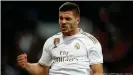  ??  ?? Luka Jovic struggled at Real Madrid - even this goal against Osasuna was ruled out