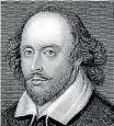  ??  ?? William Shakespear­e mused on the passage of time, as do many poets.