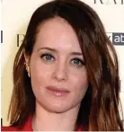  ?? ?? Frightened: Actress Claire Foy
