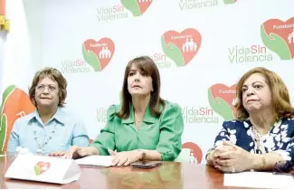  ?? FÉLIX DE LA CRUZ ?? Yanira Fondeur, presidenta de la Fundación Vida Sin Violencia .