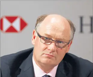  ??  ?? NEW ERA: HSBC chairman Douglas Flint from Glasgow says the industry is in a period of fundamenta­l change.