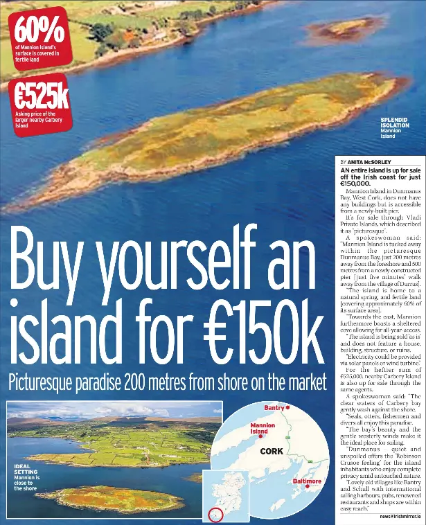 Buy Yourself An Island For 150k Pressreader