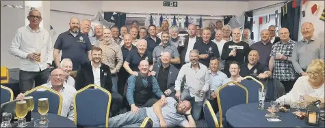  ?? ?? ABSOLUTELY AMAZING Sailors from HMS Illustriou­s reunited to raise cash for veterans and serving naval service members