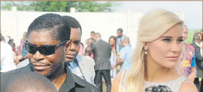  ?? STEVE JORDAN / AFP PHOTO ?? El abogado de Obiang, Emmanuel Marsigny se ha quejado de la falta de tiempo que ha tenido para preparar la defensa aduciendo que “no se trataba de un pequeño hurto”.