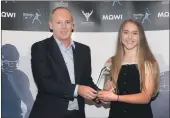  ??  ?? WCA Mowi South Division 2 Player of the Year: Lisa Ford, Ardnamurch­an.