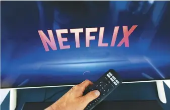  ?? ??  Netflix面臨串­流媒體競爭，訂戶流失。
（路透）