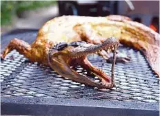  ?? Courtesy photo ?? Pinkerton’s BBQ will be smoking a whole alligator for the fourth annual Houston Barbecue Festival.