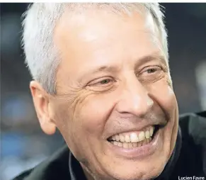  ??  ?? Lucien Favre