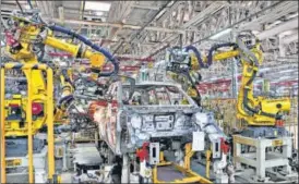  ??  ?? In 2018-19, the Indian auto component industry’s revenue stood at $57 bn, compared to the $550 bn turnover of their Chinese counterpar­ts. MINT