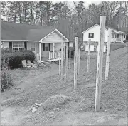  ?? Photo contribute­d by Lisa Marie Tubbs ?? Two teachers hoping to get a wheelchair ramp built for one of their students were told it wasn’t possible. The terrain was not suitable, but retired engineer Dave Gilbert thought otherwise.