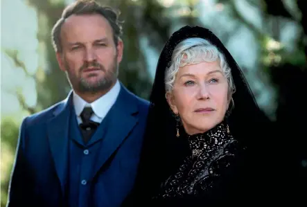  ??  ?? Even the talents of Jason Clarke and Helen Mirren can’t save Winchester.
