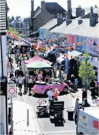  ??  ?? Wesley Street will come alive on Saturday as crowds gather for this year’s festival