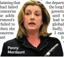  ??  ?? Penny Mordaunt